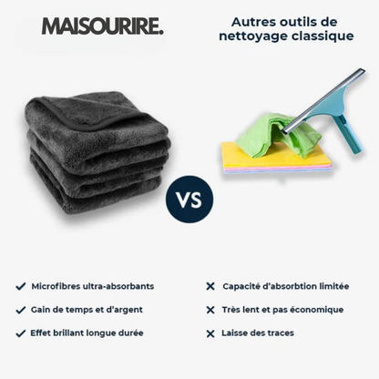 Serviette anti-calcaire ultra-absorbante (40x60 cm)
