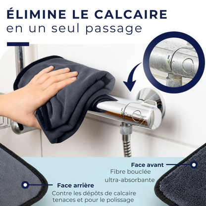Serviette anti-calcaire ultra-absorbante (40x60 cm)