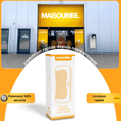 Brosse Miracle – Une maison propre, un chien heureux